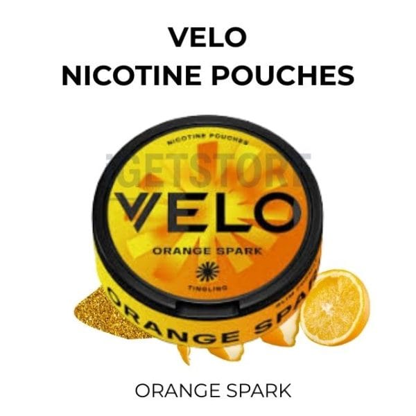 VELO Nicotine Pouches – Orange Spark