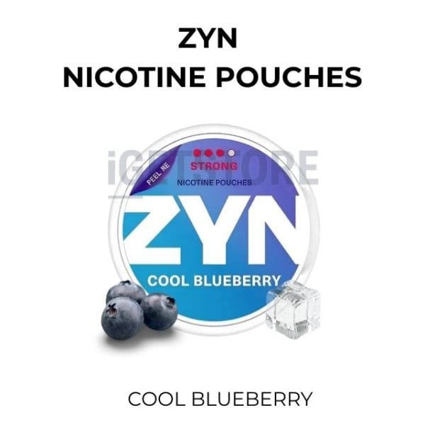 ZYN Nicotine Pouches – Cool Blueberry