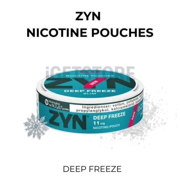 Zyn Nicotine Pouches – Deep Freeze