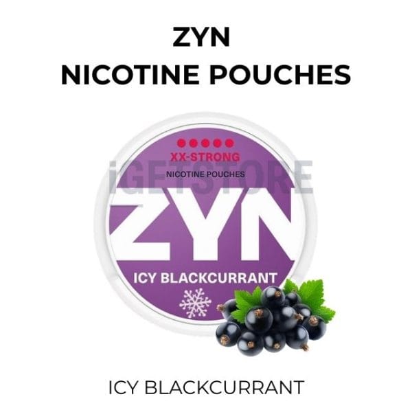 Zyn Nicotine Pouches – Icy Blackcurrant