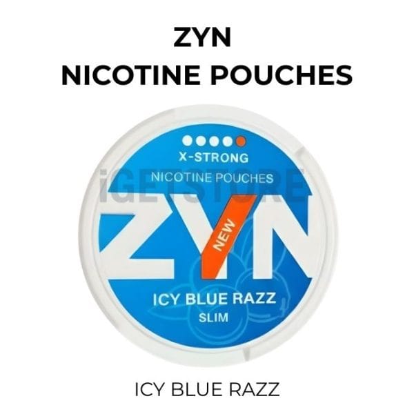 Zyn Nicotine Pouches – Icy Blue Razz