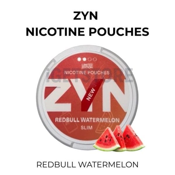 Zyn Nicotine Pouches – Redbull Watermelon